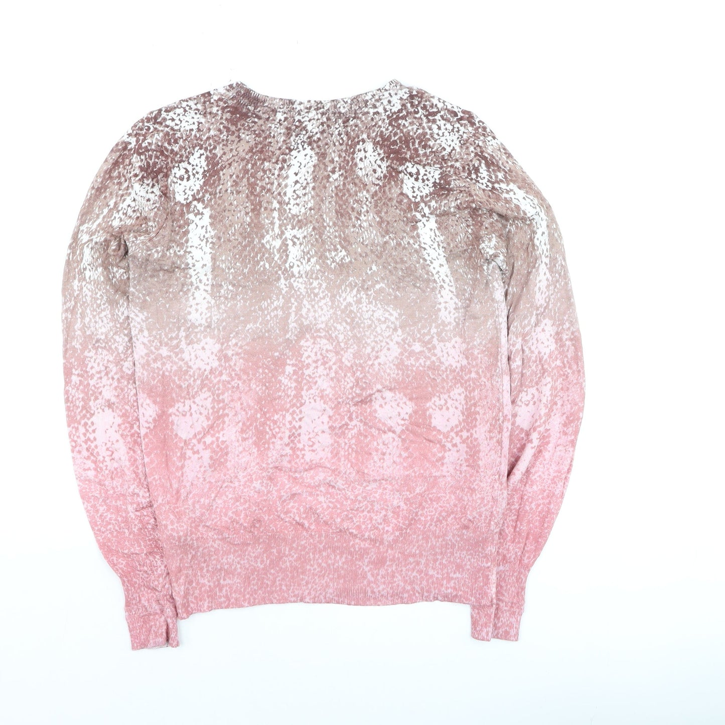Next Women’s Pink Animal Print Pullover Jumper XS