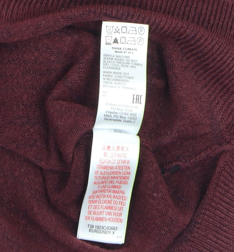 Marks and Spencer Women's Brown Animal Print Sweater Size 12