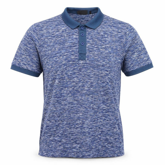 McKenzie Men's Blue Regular Fit Short Sleeve Polo Shirt Size S