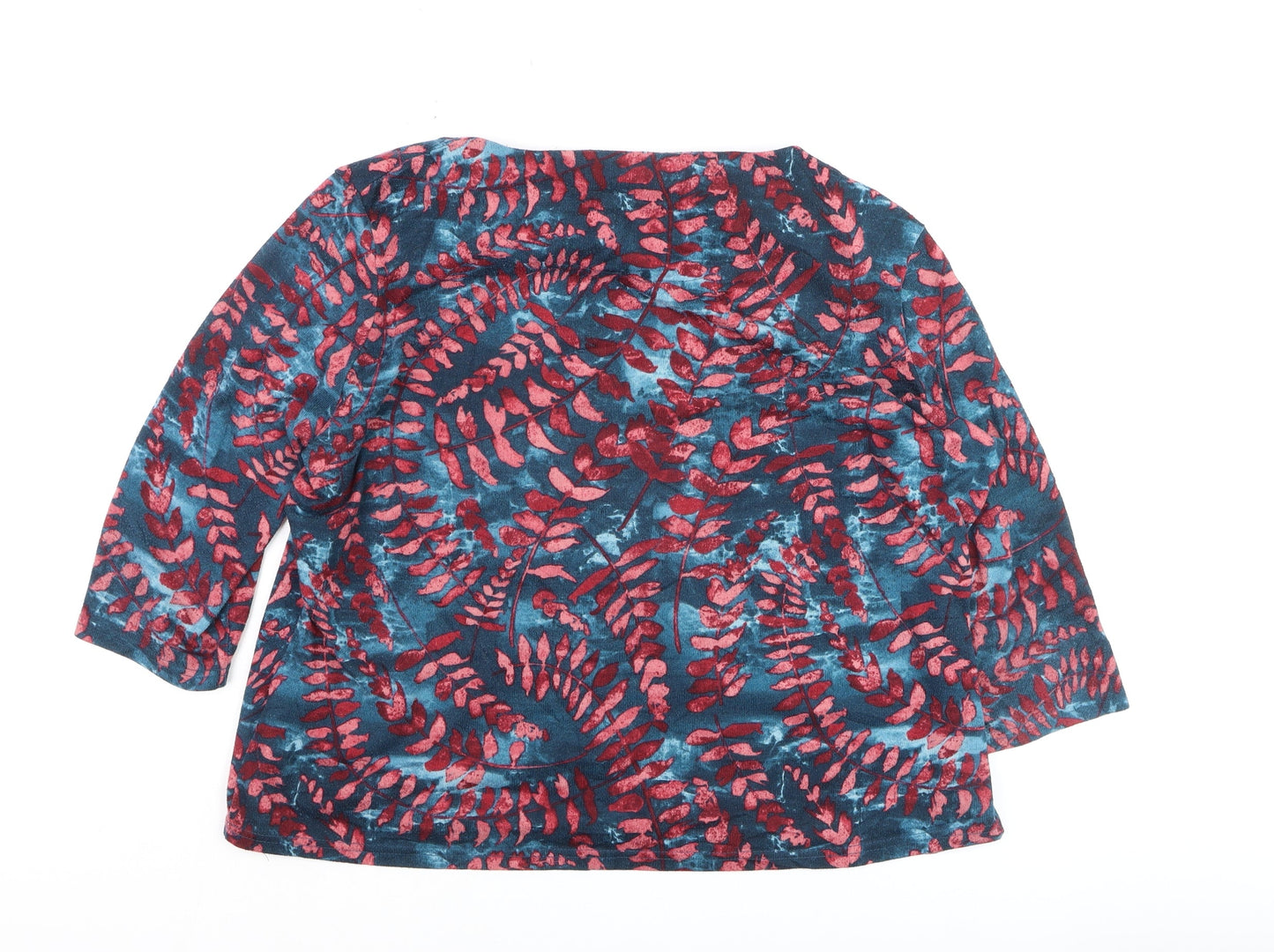 Honor Millburn Womens Multicoloured Floral Tunic Blouse Size 22