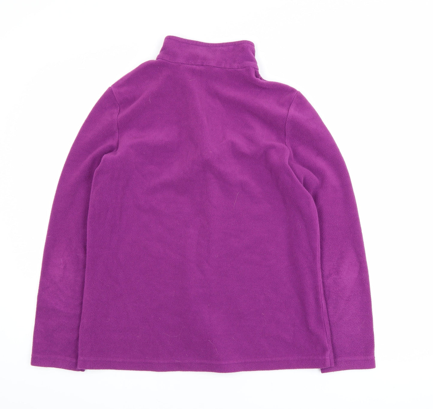 Regatta Women’s Purple Fleece Half Zip Activewear Jacket Size 16