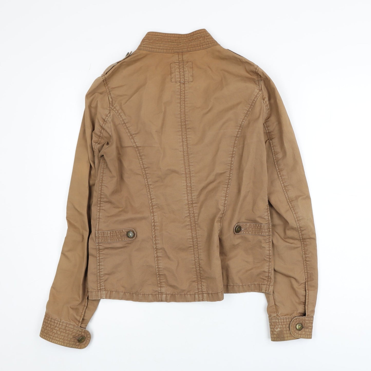 Old Navy Men's Brown Cotton Military Jacket Size S