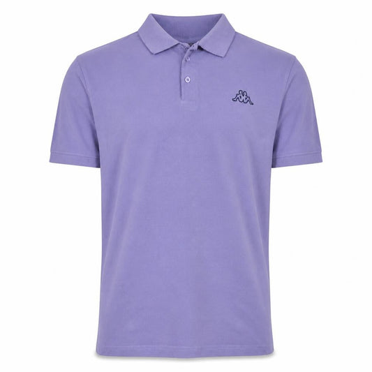 Kappa Men's Purple XL Cotton Polo Shirt Embroidered Logo
