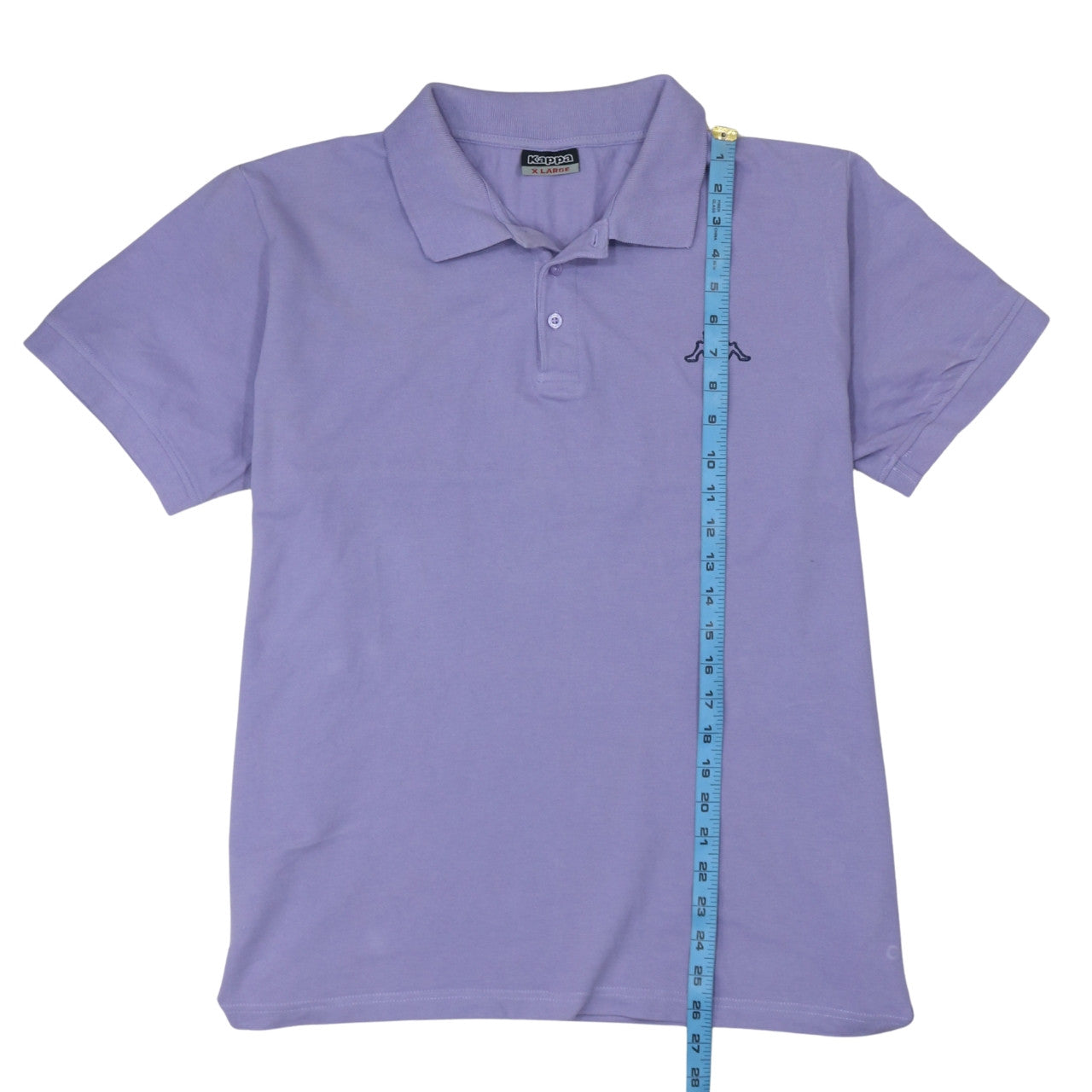 Kappa Men's Purple XL Cotton Polo Shirt Embroidered Logo