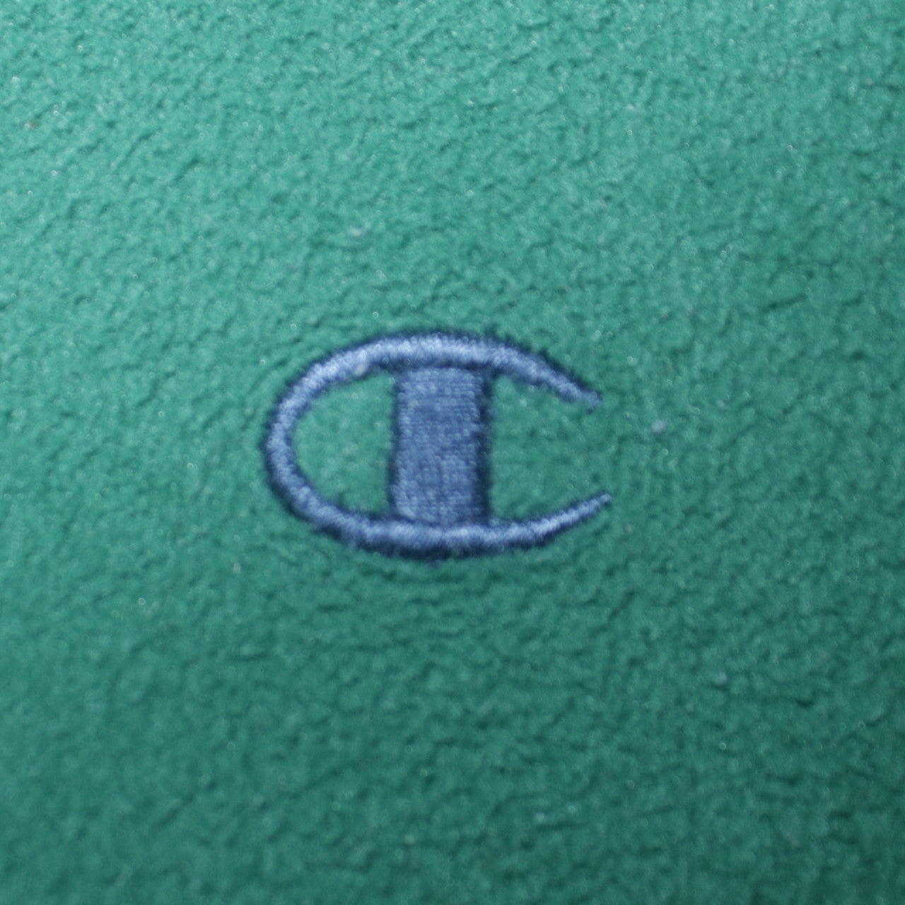 Champion Mens Green 2XL 1/4 Zip Fleece Sweatshirt Pullover