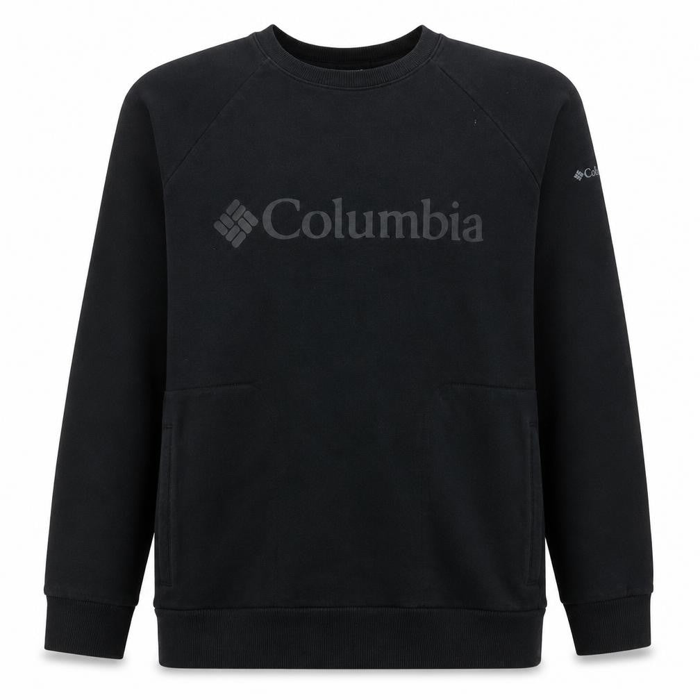 Columbia Men's Black Crew Neck Pullover Sweatshirt Size L