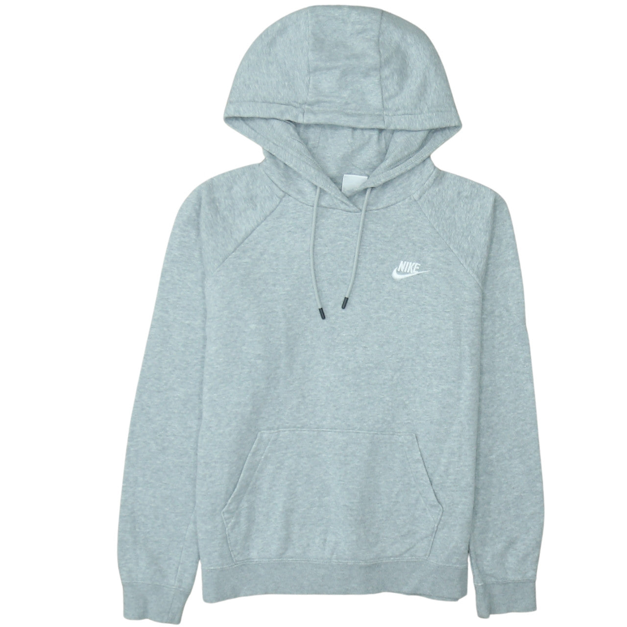 Nike Men's Grey Pullover Hoodie M Regular Fit Sportswear