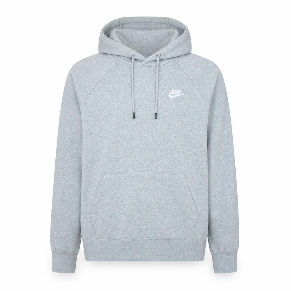 Nike Men's Grey Pullover Hoodie M Regular Fit Sportswear