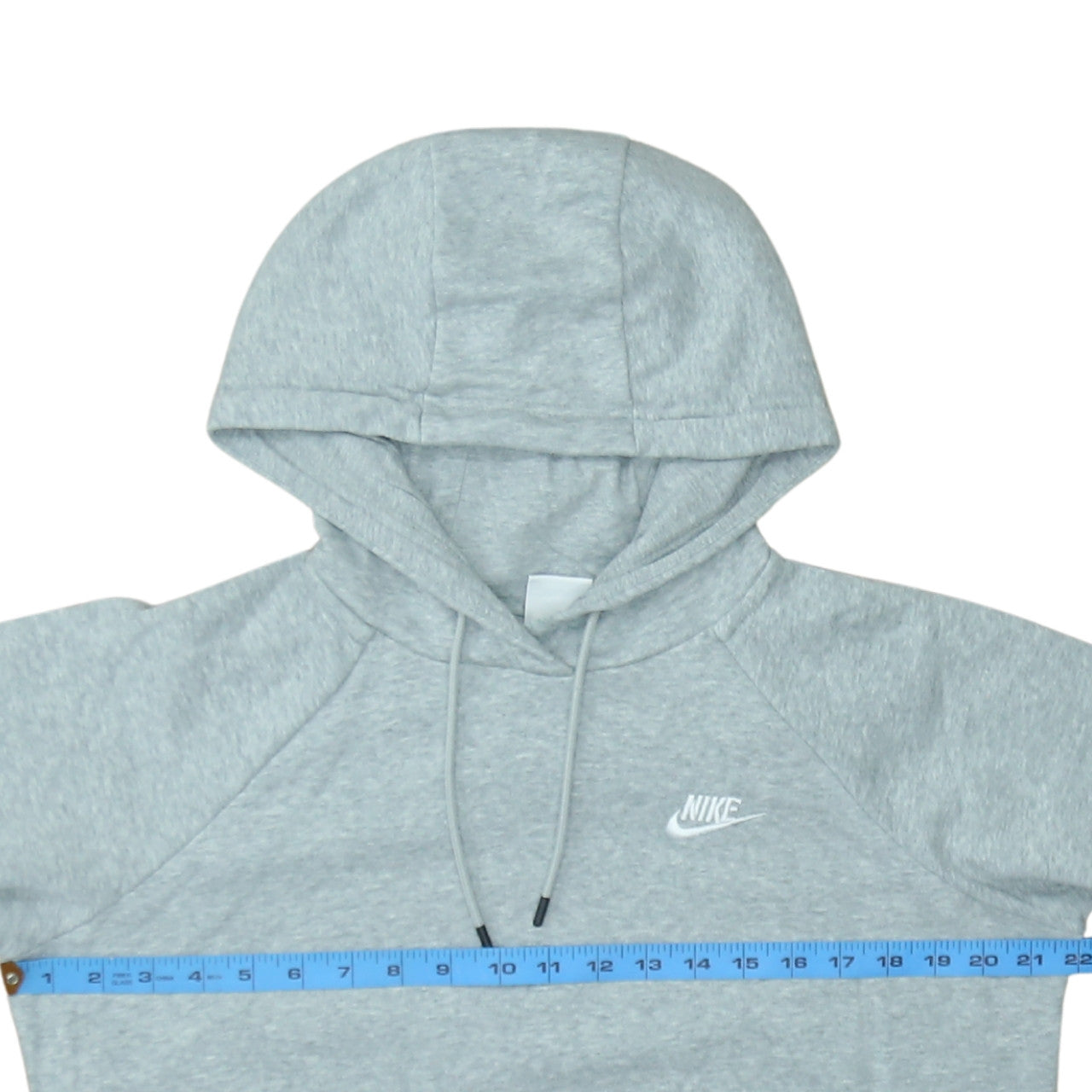 Nike Men's Grey Pullover Hoodie M Regular Fit Sportswear