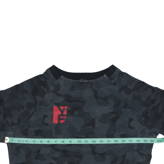 Nike Men's Grey Camouflage Pullover Sweatshirt L Sports Style