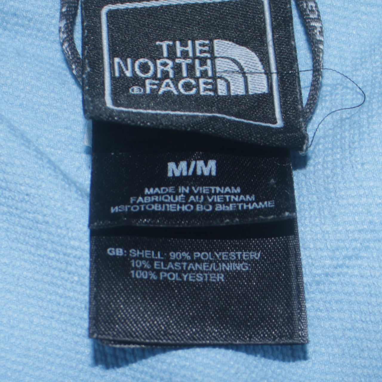 The North Face Women's Blue Track Jacket M Full Zip Lightweight