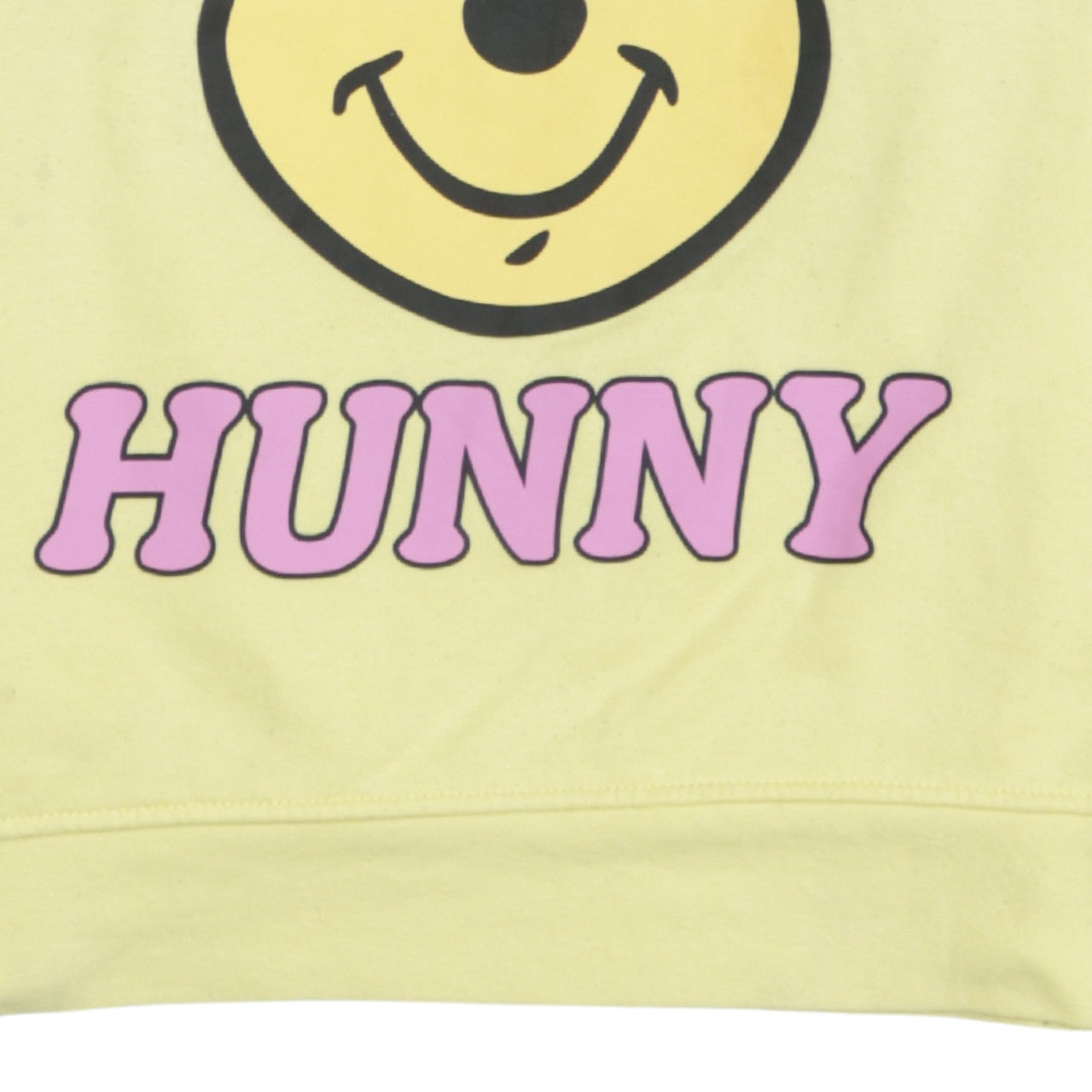 Disney Women Yellow Winnie the Pooh Hunny Sweatshirt Size S