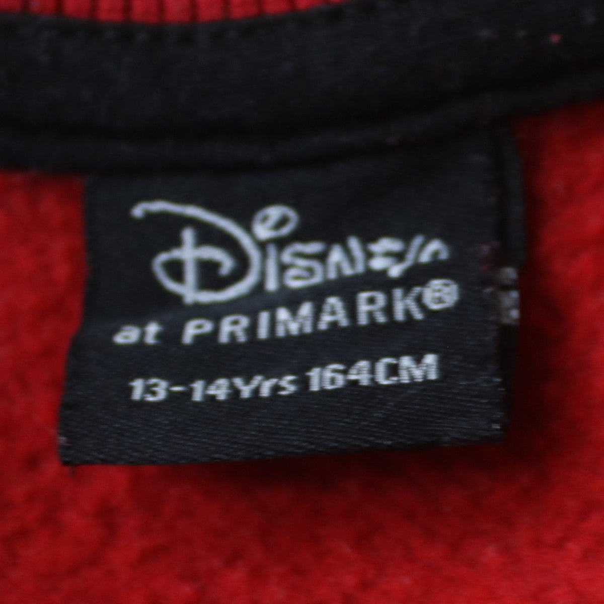 Additional view of Disney at Primark girls’ red mickey mouse sequin christmas sweatshirt 13-14 years