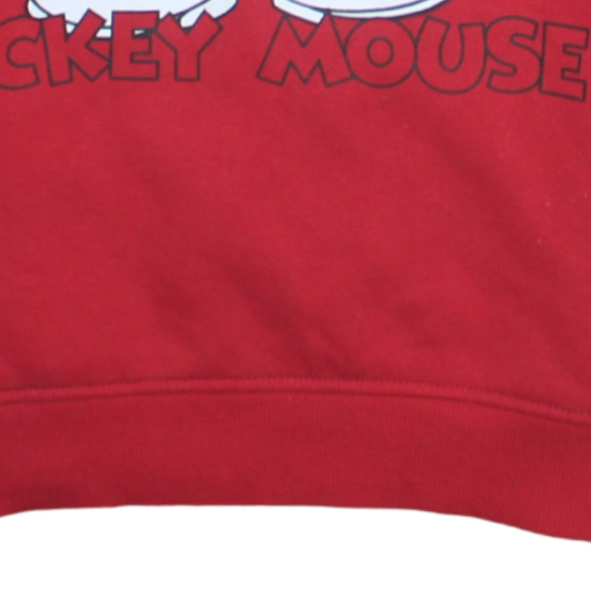 Additional view of Disney at Primark girls’ red mickey mouse sequin christmas sweatshirt 13-14 years