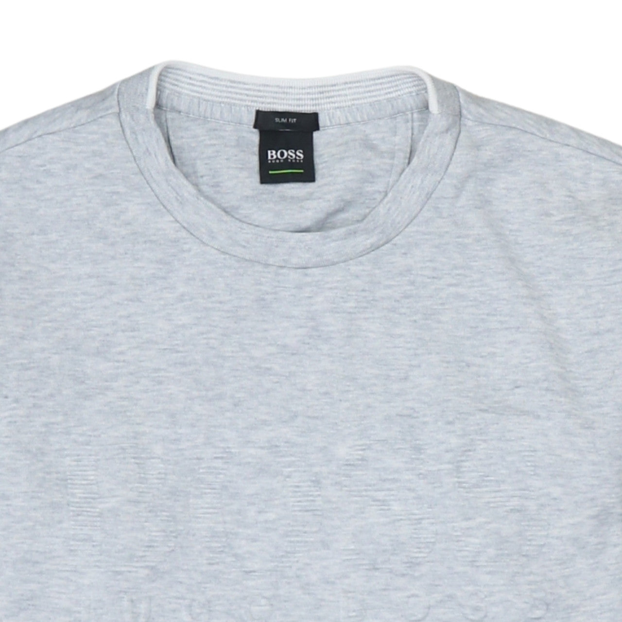 Hugo Boss Men's Grey Slim Fit Crew Neck Sweatshirt M