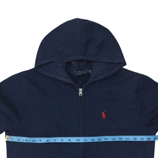 Ralph Lauren Men’s Blue Full Zip Hoodie Size L Classic Fit
