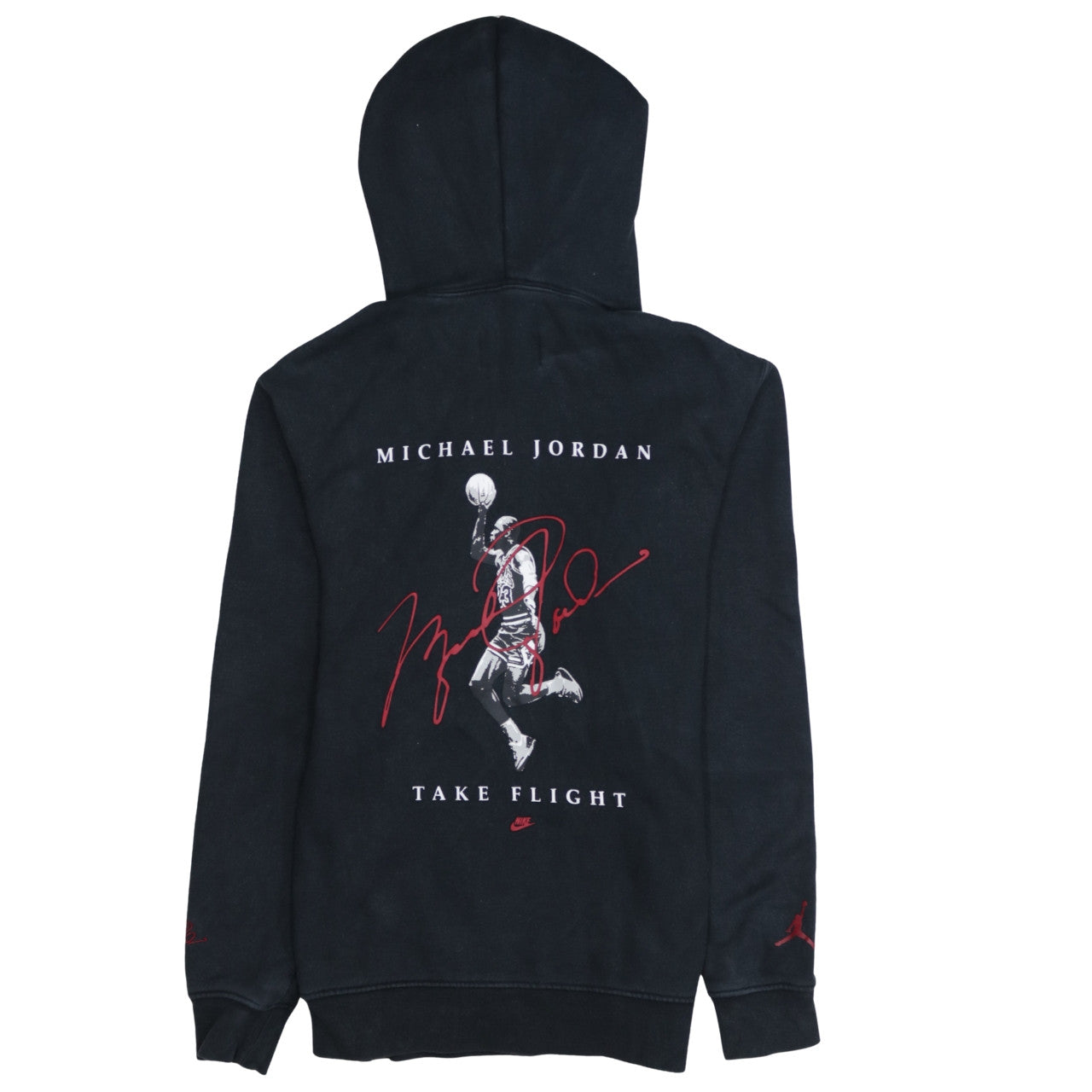 Jordan Men's Black Flight Collection Pullover Hoodie Size S