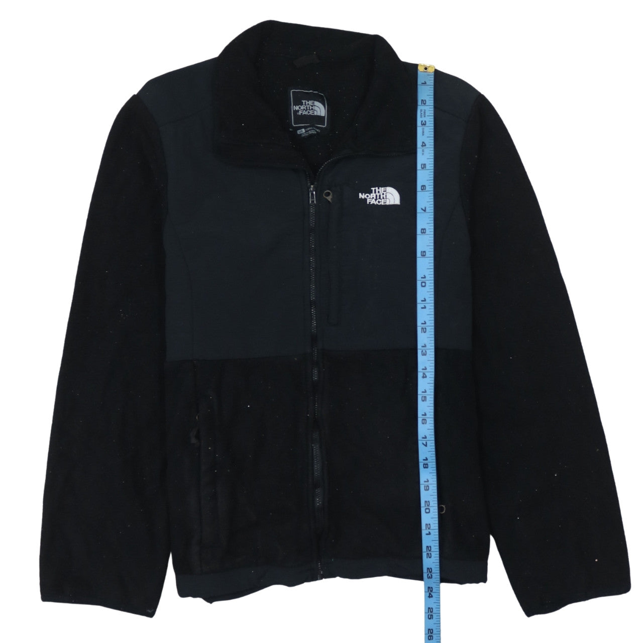 The North Face Womens Black Fleece Full Zip Jacket Size L
