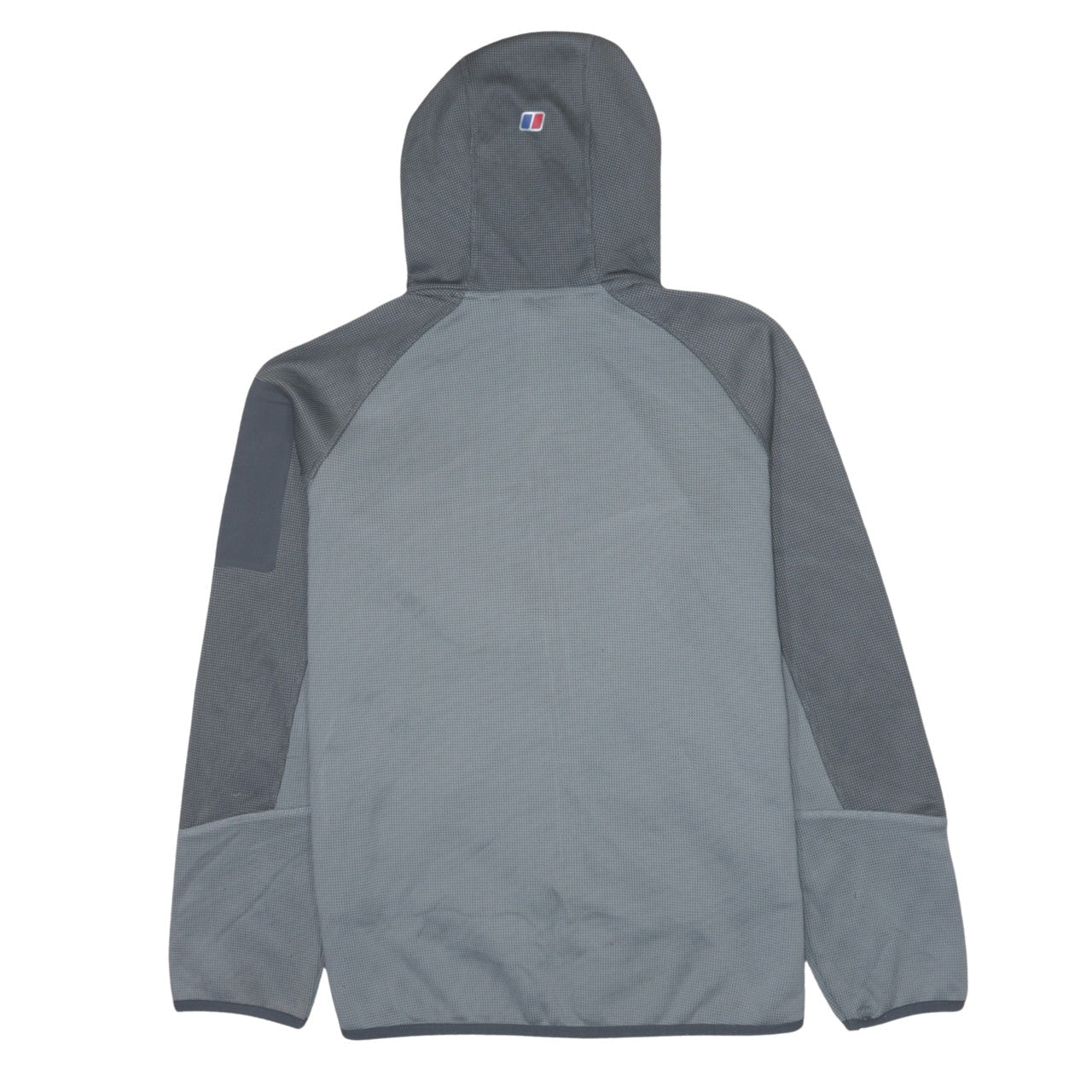 Berghaus Men's Grey Full Zip Hooded Fleece Jacket L