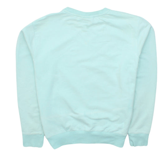 FILA Boys Green Crew Neck Long Sleeve Pullover Sweatshirt Size S