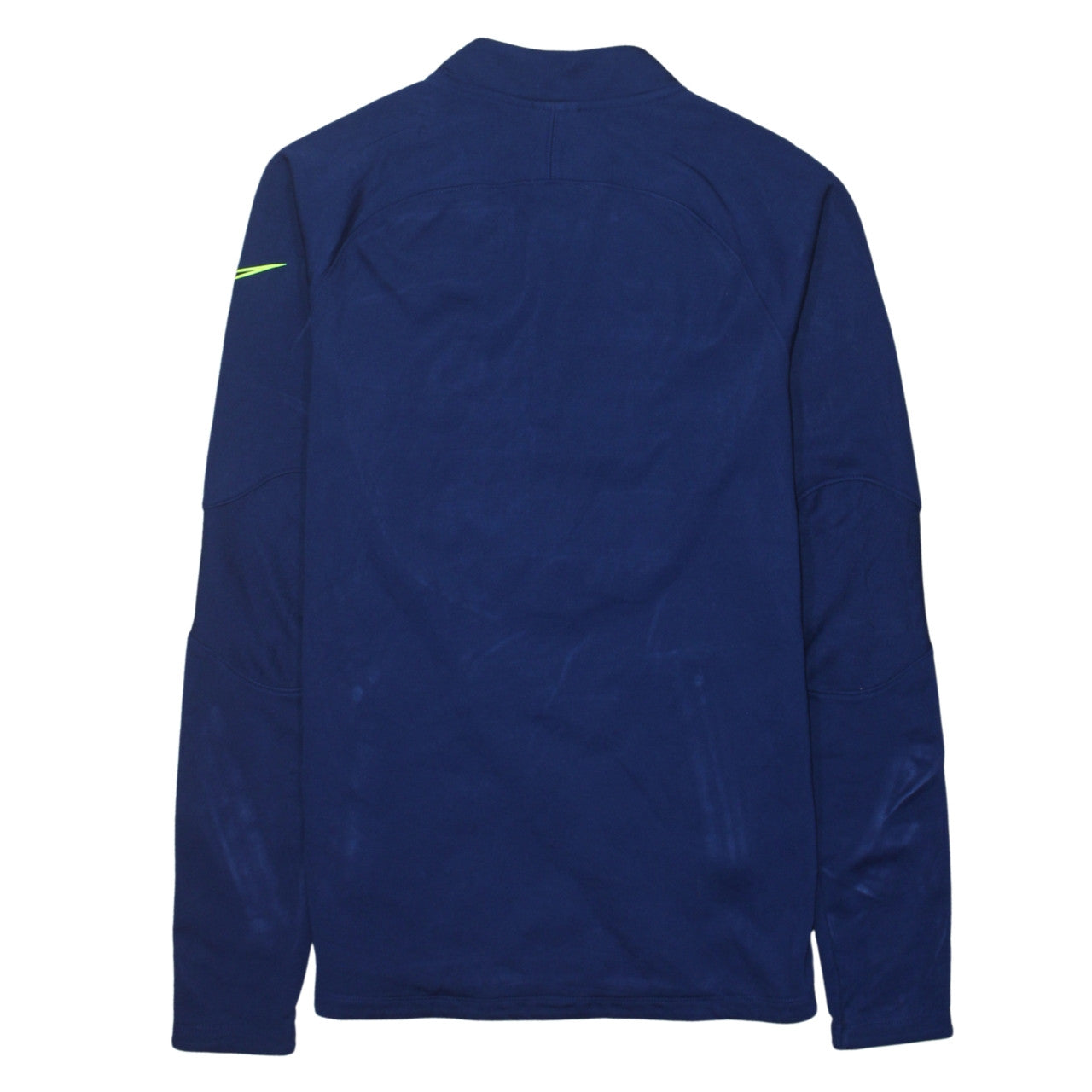 Nike Men's Blue Therma-Fit Quarter Zip Quilted Sweatshirt Size S