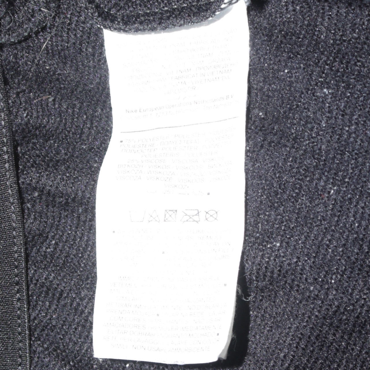 Nike Men's Black Dri-Fit Jogger Trousers Size M