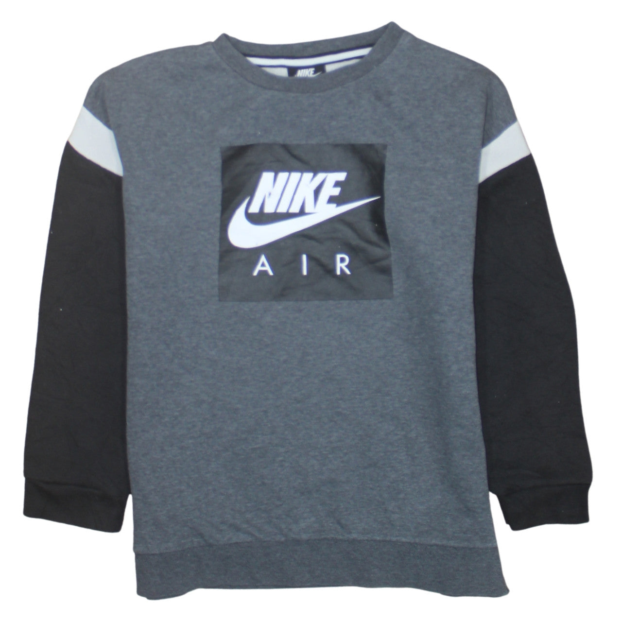 Nike Boys Grey Air Logo Pullover Sweatshirt XL 13-15 Yrs