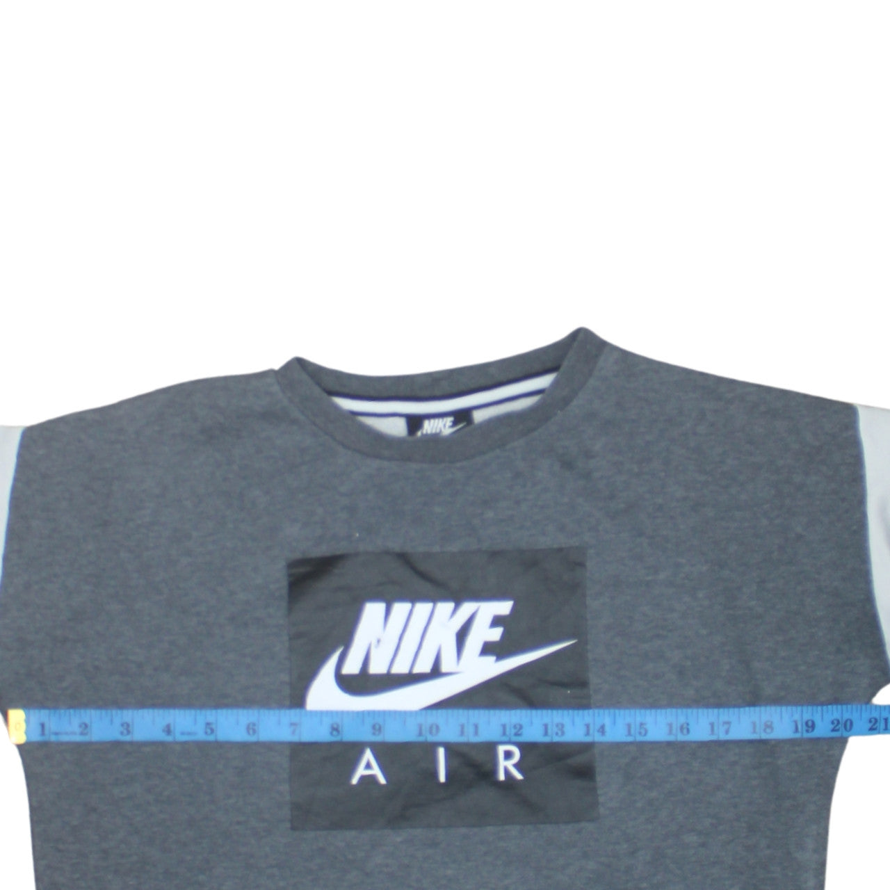 Nike Boys Grey Air Logo Pullover Sweatshirt XL 13-15 Yrs