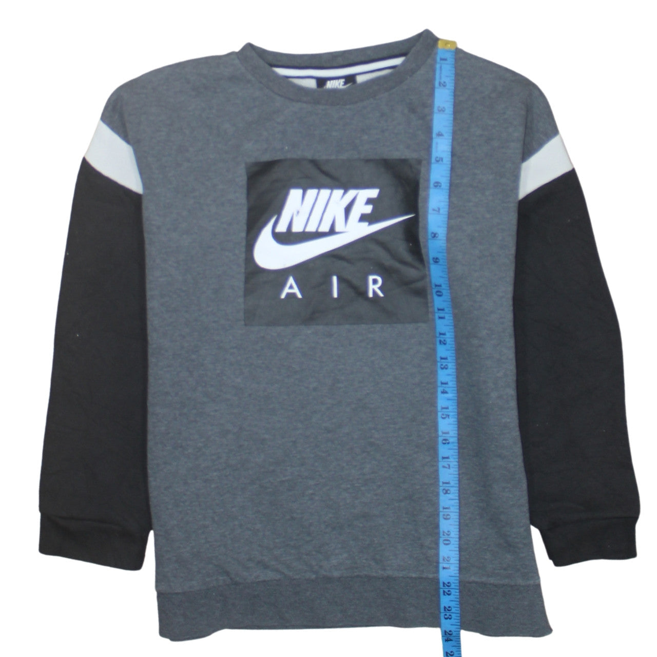Nike Boys Grey Air Logo Pullover Sweatshirt XL 13-15 Yrs