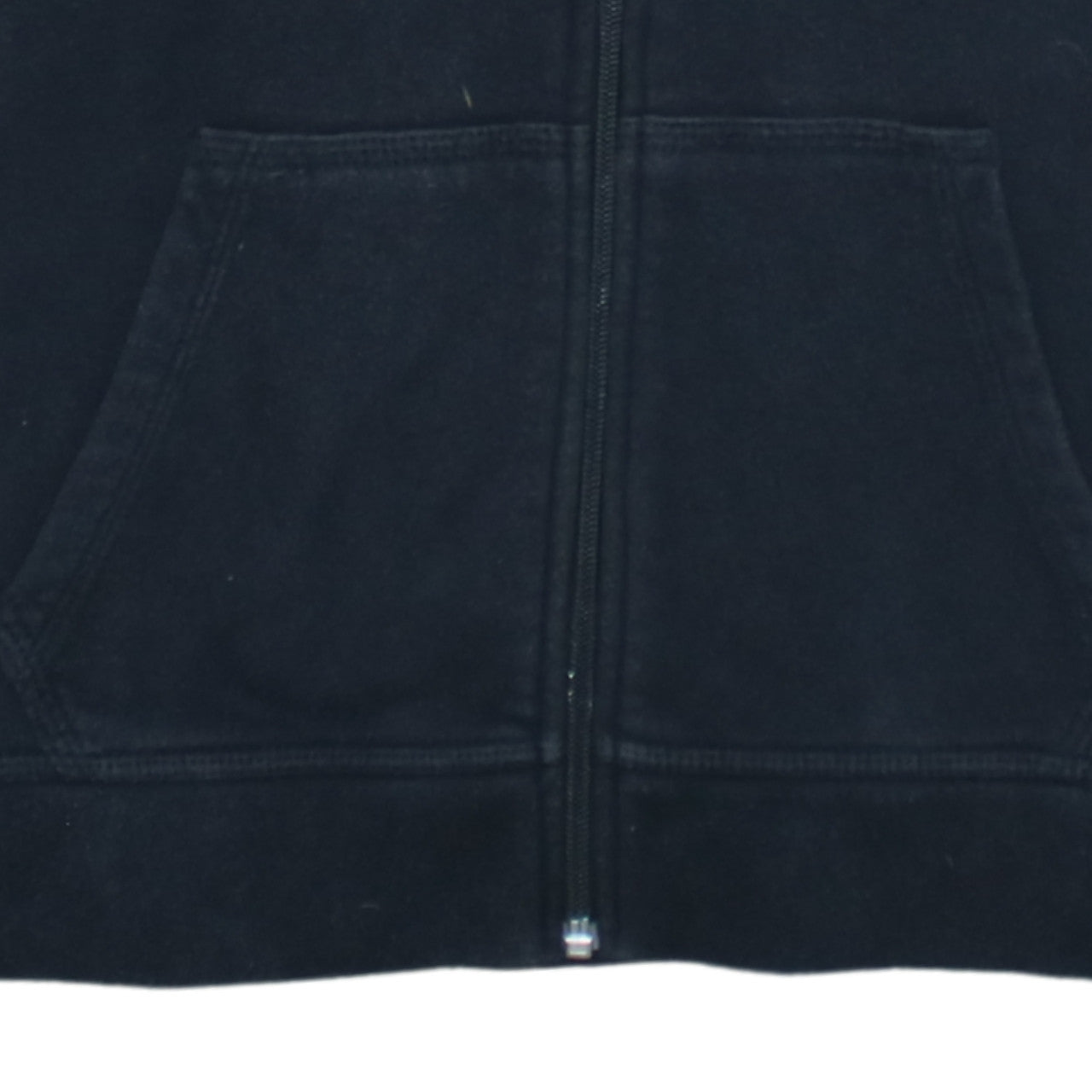 Nike Boys Black Full Zip Hoodie Fleece XL 13-15 Years Hooded Sweatshirt