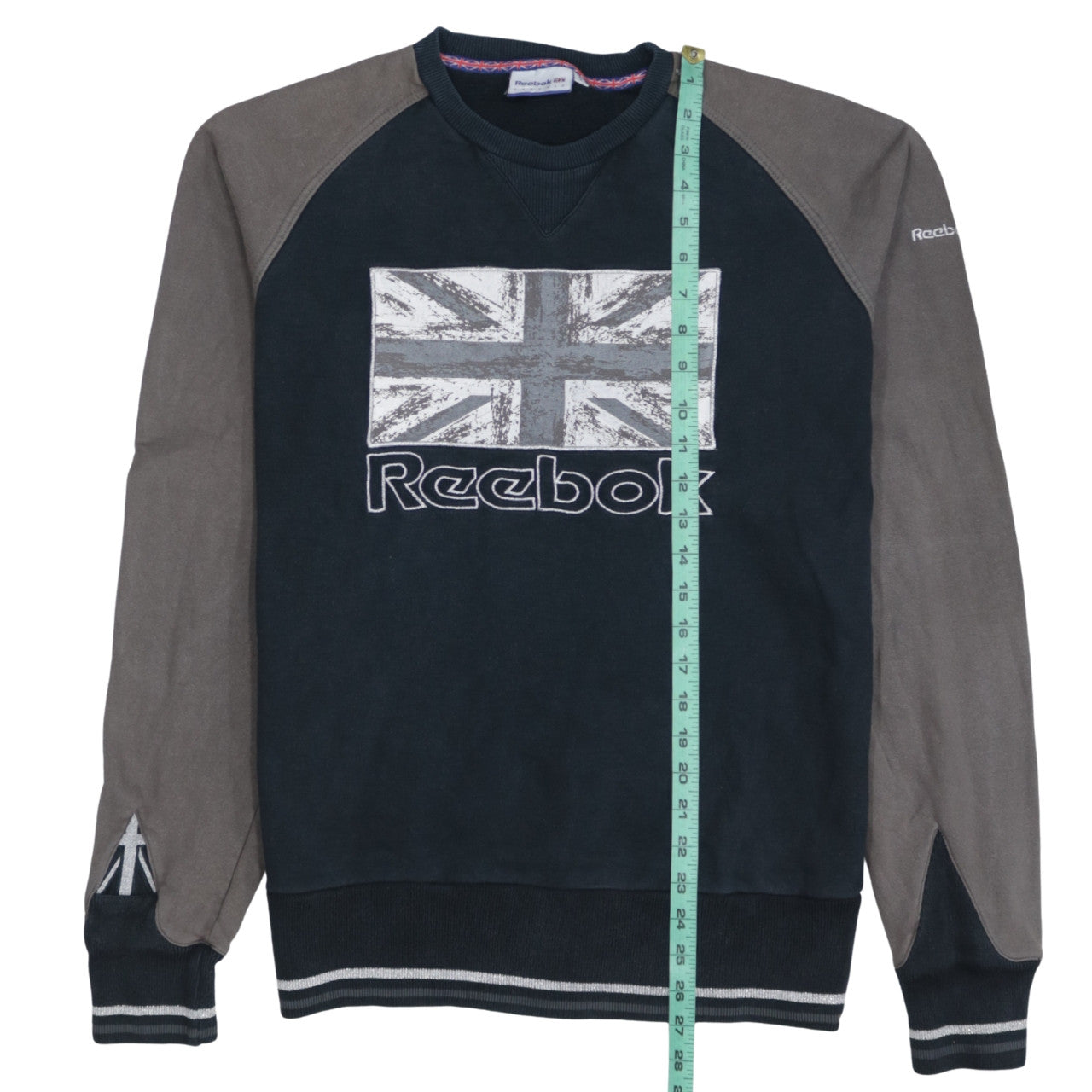 Reebok Classic Women's Black & Grey Crew Neck Sweatshirt Size M