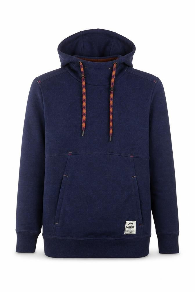 Wed'ze Men’s Blue Pullover Ski Hoodie L Fleece Lined Winter Warm