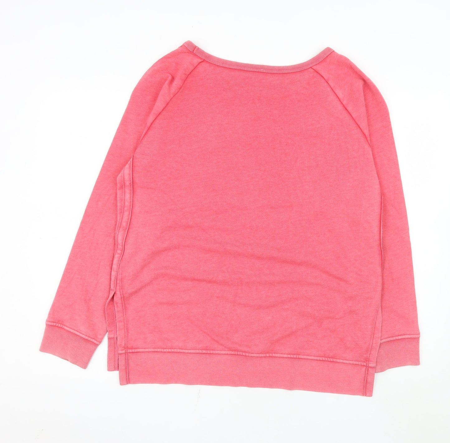 GAP Men’s Pink Pullover Sweatshirt M Cotton Blend Crew Neck