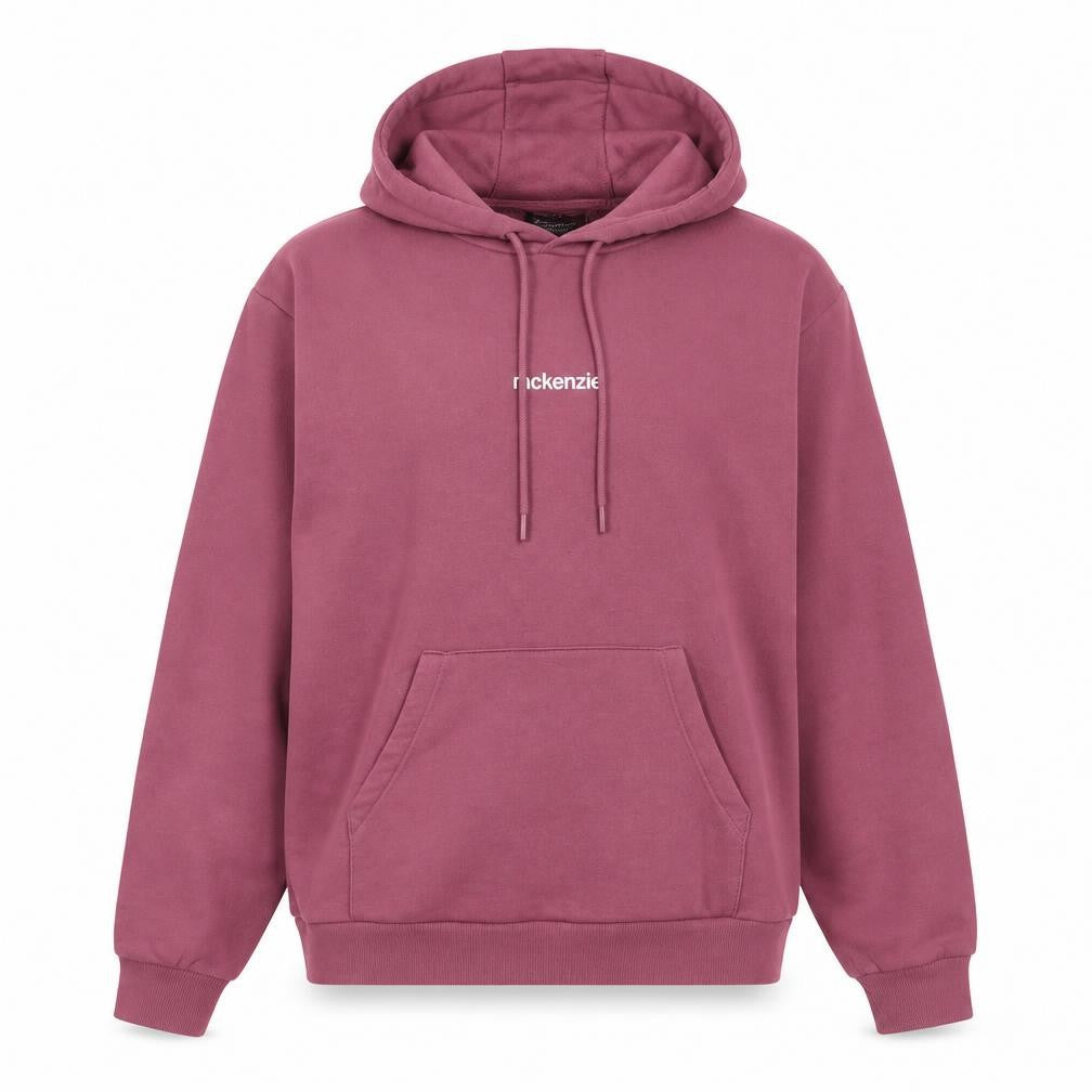 McKenzie Womens Pink Pullover Hoodie UK 12 Relaxed Fit Sweatshirt