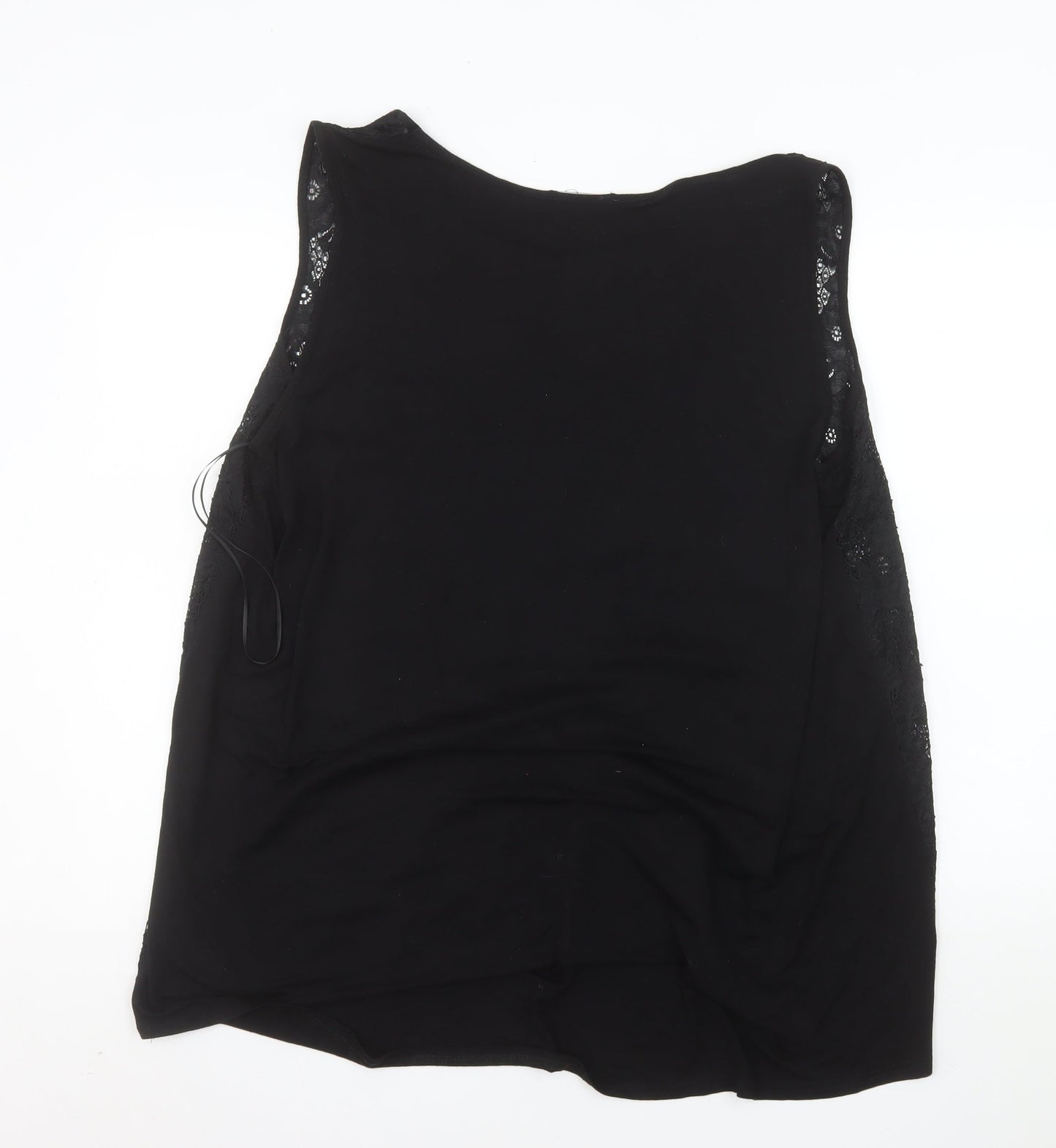 New Look Inspire Women's Black Lace Sleeveless Camisole Blouse Plus Size 26