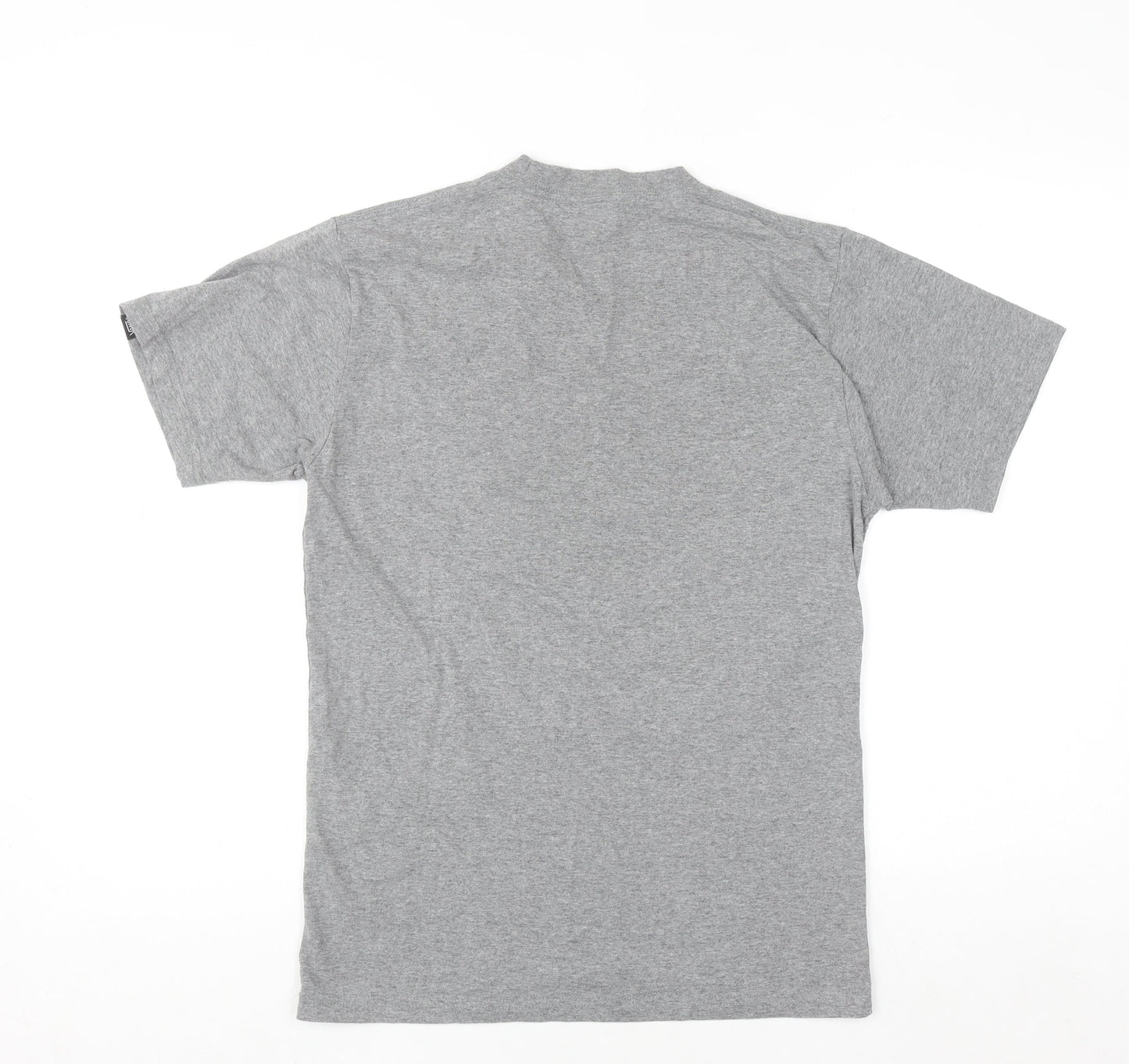 Vans Men’s Grey Short Sleeve Crew Neck Logo T-Shirt Size S