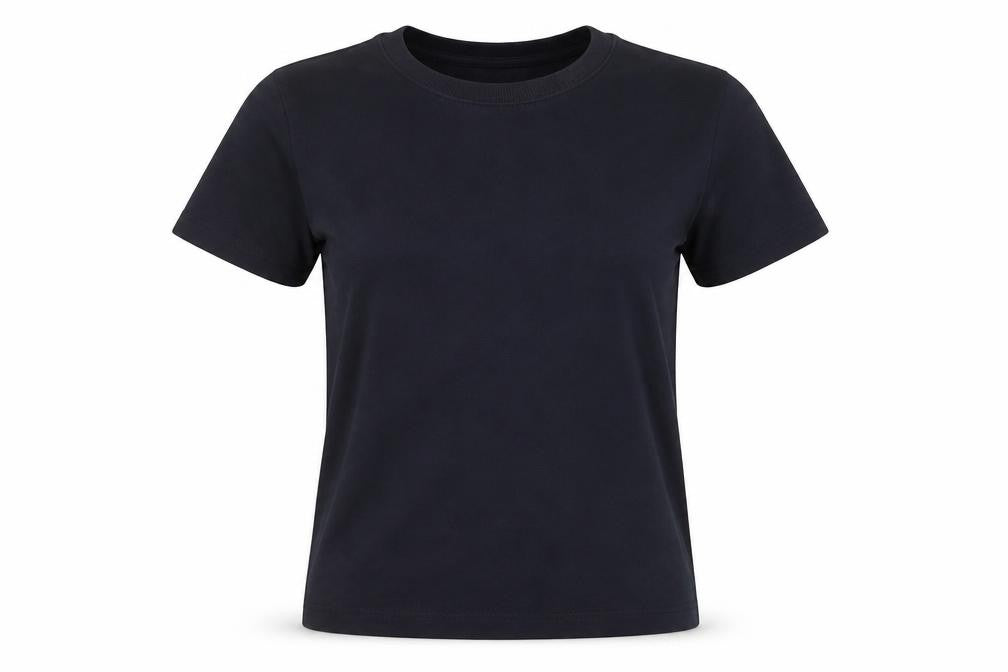 Front view of Norse Projects Women's Black XS Basic Cotton Short Sleeve T-Shirt