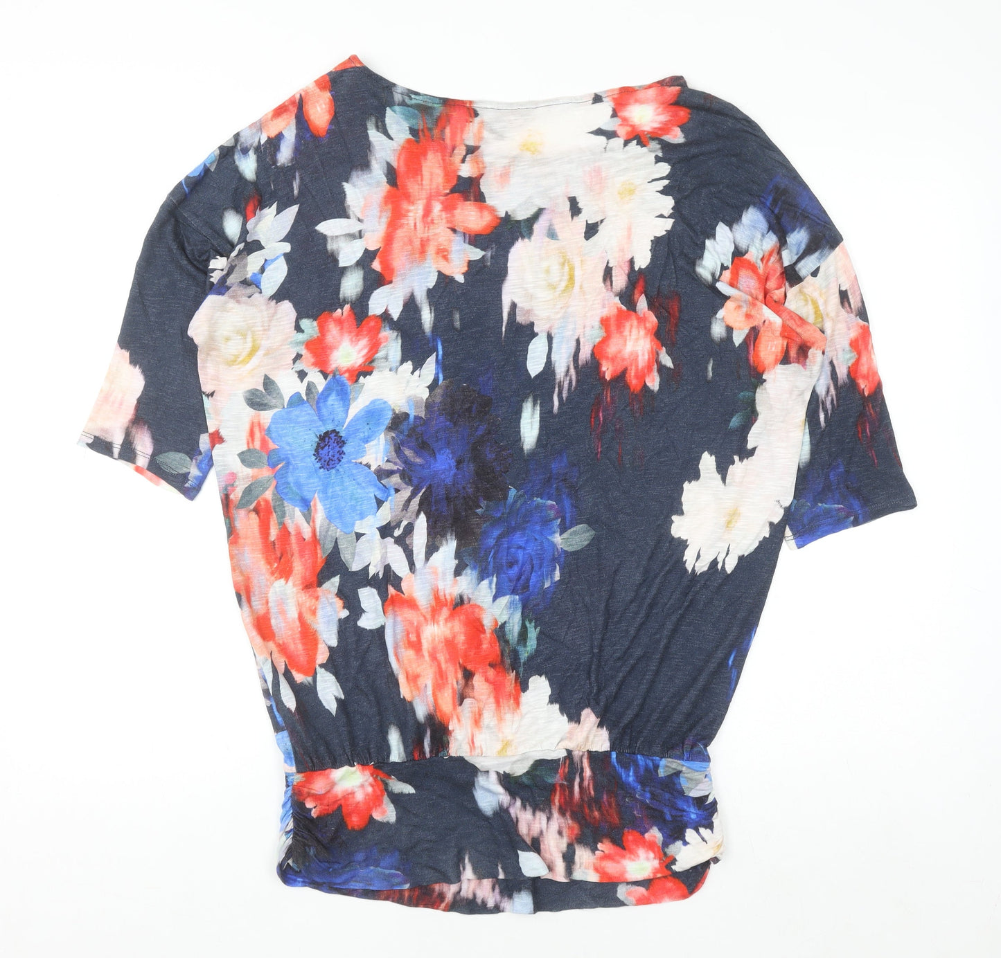 Phase Eight Women's Multicoloured Floral Tunic Blouse Size 10