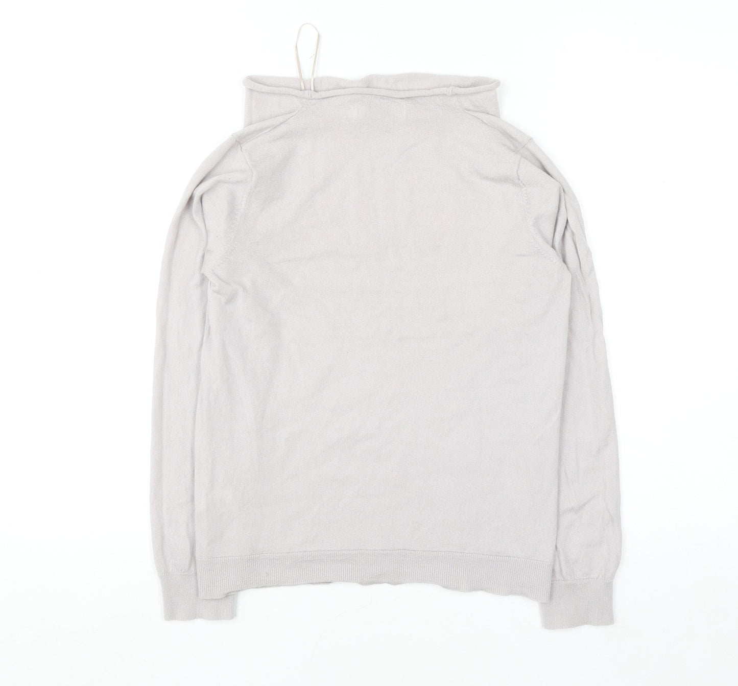 John Lewis Women Beige 10 Merino Wool Cowl Neck Jumper