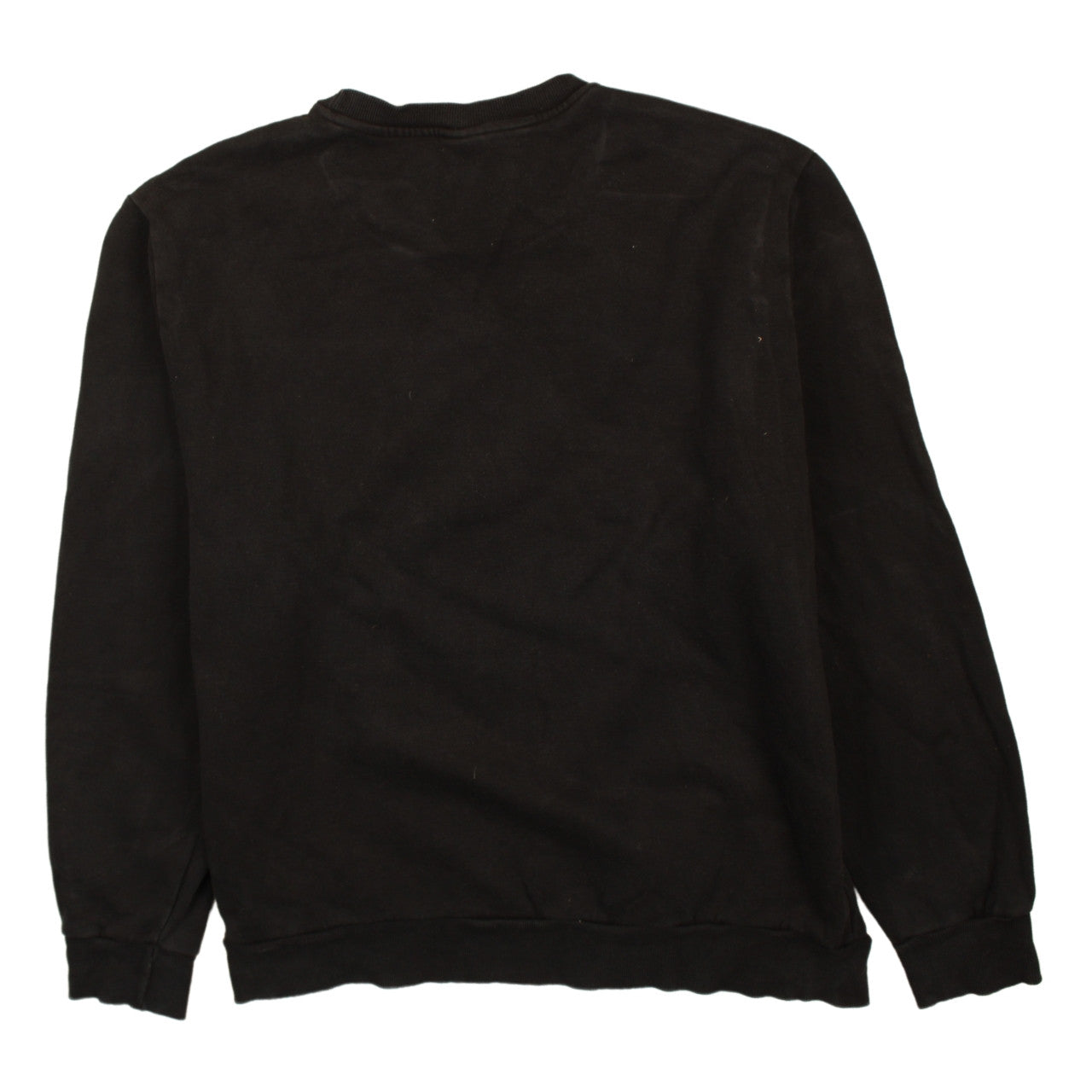 Puma Mens Black 2XL Pullover Sweatshirt Crew Neck Fleece Top