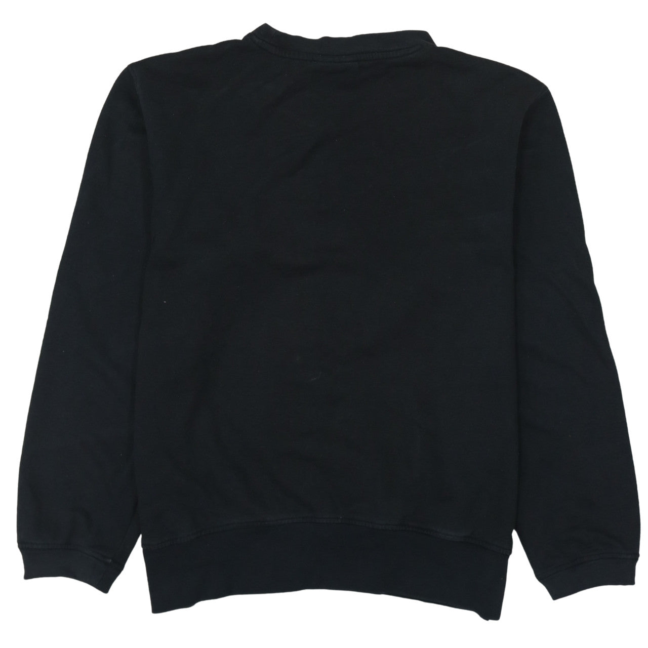 Kappa Men’s Black Medium Pullover Sweatshirt Logo Crew Neck