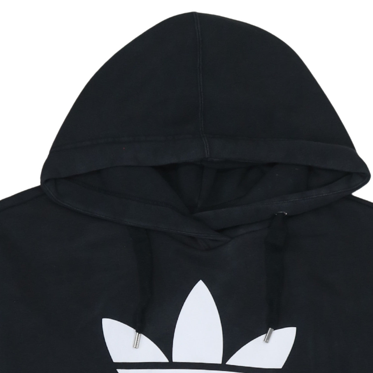 Adidas Men's Black Trefoil Pullover Hoodie Size S