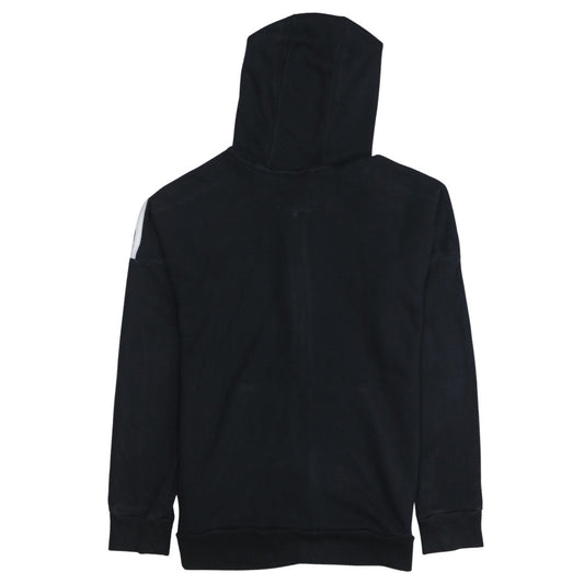 Adidas Boys Black Full Zip Hoodie 13-14 Years Sportswear Lightweight Hoodie