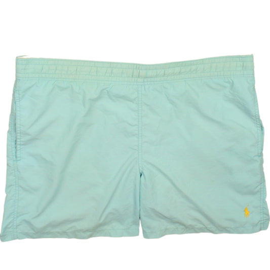 Ralph Lauren Men’s Blue Swim Shorts Size S Elastic Waist Quick Dry