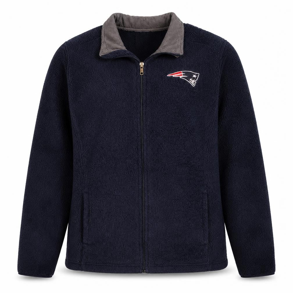 NFL Team Apparel Girls Blue Fleece Zip Jacket Size 14 Teens