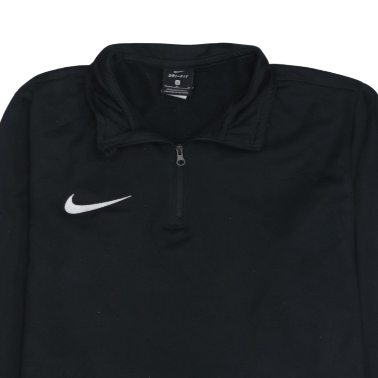 Nike Men’s Black Dri-Fit 1/4 Zip Sweatshirt XL Sports Pullover
