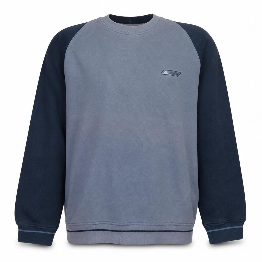 Adidas Men’s Blue XL Pullover Sweatshirt Crew Neck Sportswear