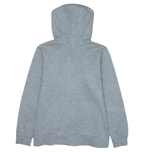 Nike Boys Grey Full Zip Hoodie XL 13-15 Years Hooded Sweatshirt