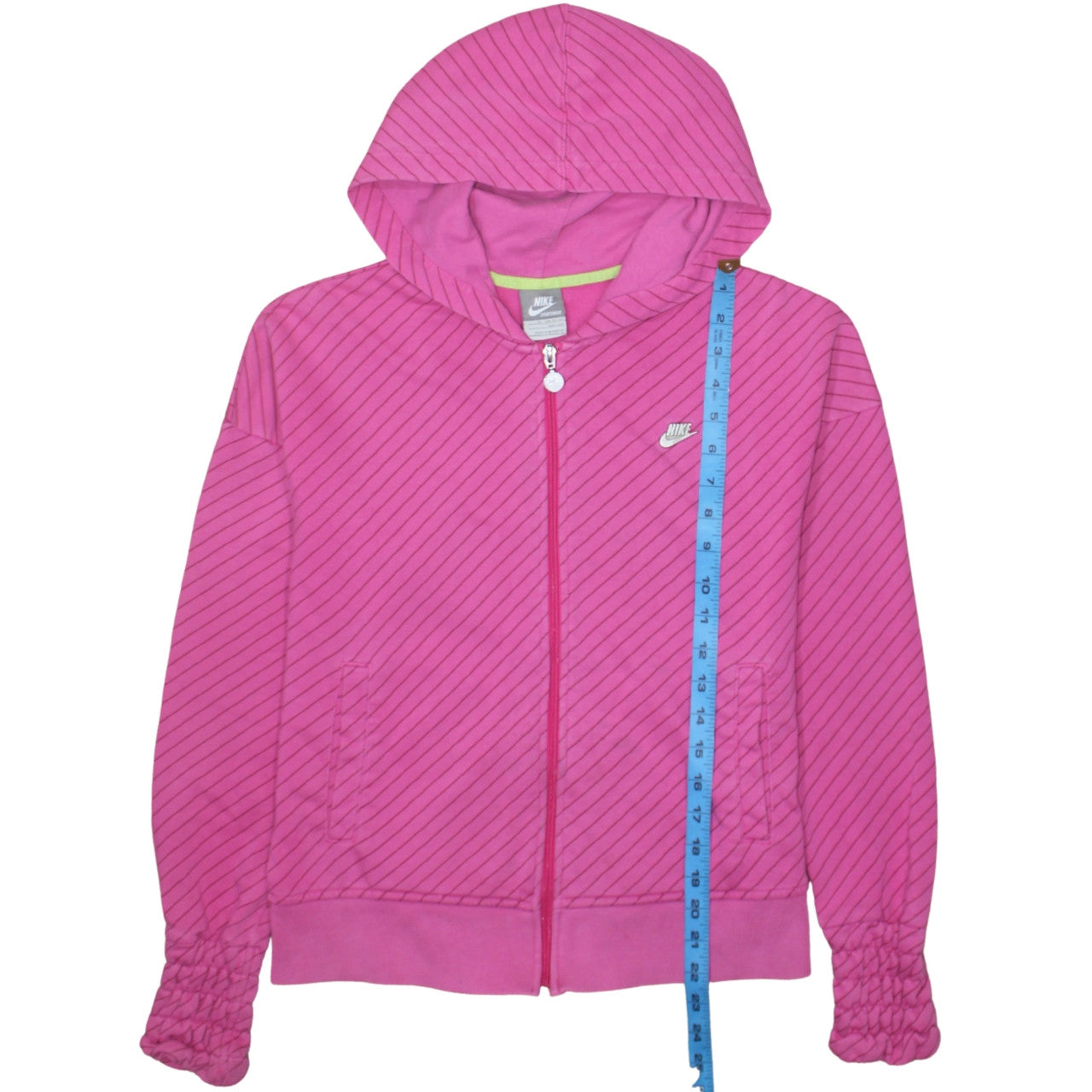 Nike Teens Pink Full Zip Hoodie XL 13-15 Years Sportswear Casual