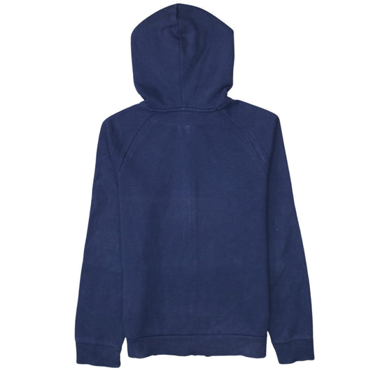 Under Armour Boys Navy Blue Full Zip Hoodie Size 158 Fleece Sweatshirt